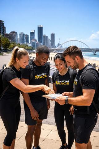 Durban Corproate Events - The Amazing Race Teambuilding for Corporate Events and Companies in KZN